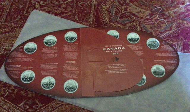 Millennium Canada 1999 carded coin set in Hobbies & Crafts in Thunder Bay - Image 4