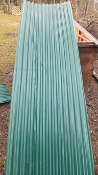 Green Galvanized Metal Roofing Sheets