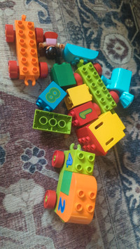 Beginner Lego train set