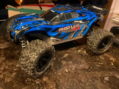Traxxas Rustler 4x4 r/c car, View more