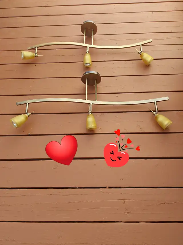❤️2 LUMINAIRES SUR RAIL 36 PO. LONG $5.00 CHAQUE❤️ in Indoor Lighting & Fans in Laval / North Shore - Image 2
