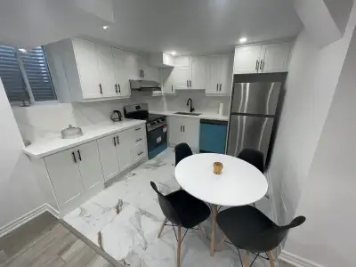Furnished 2-Bedroom Legal Basement in Pickering
