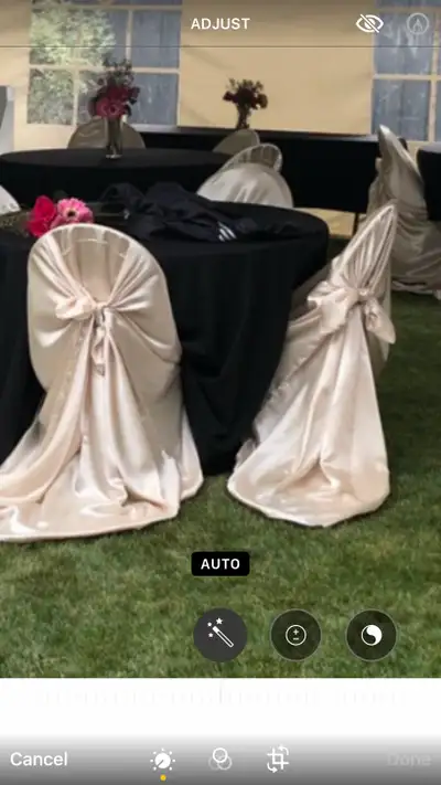 satin chair covers for rent , View more