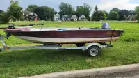 1999 nordic 15 ft fishing boat for sale