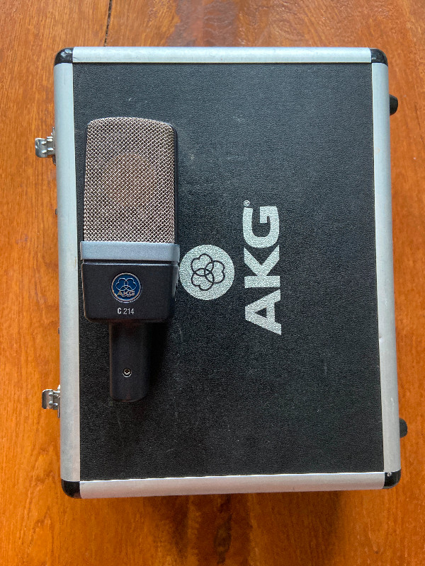 AKG C214 Microphone | Pro Audio & Recording Equipment | City of
