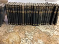 Antique Complete Set of Novels by Sir Walter Scott