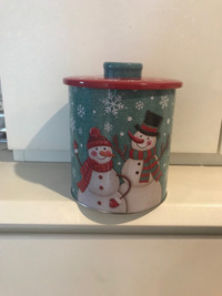 Christmas tin - Boîte de Noël