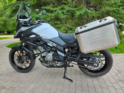 For sale is a 2017 Suzuki V-Strom 650. Mint shape and well loved, safetied, garage kept, fresh oil a...