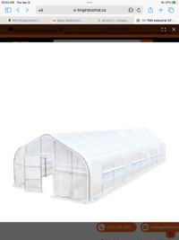 Tunnel Greenhouse 20X50 (New in box)