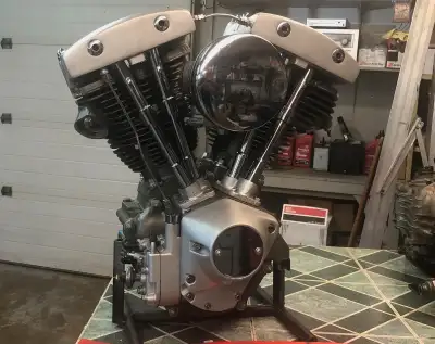 Completely rebuilt 1979 Shovelhead engine. This beauty has been professionally rebuilt from top to b...