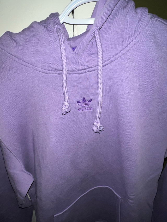 Purple Adidas Hoodie  in Women's - Tops & Outerwear in UBC - Image 2