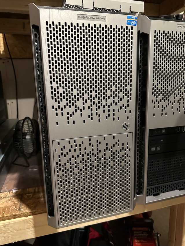 HP ML350 g8 e5-2690 x2, 128gb ram, no hdds in Servers in City of Halifax