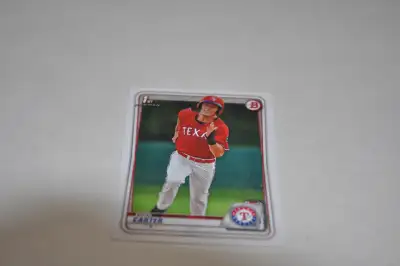 2020 Bowman Draft Evan Carter 1st Rookie #BD-126 QTY RC Texas Ra, View more
