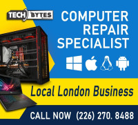 TechBytes Computer Repair services from $49.99 (Fanshawe area)