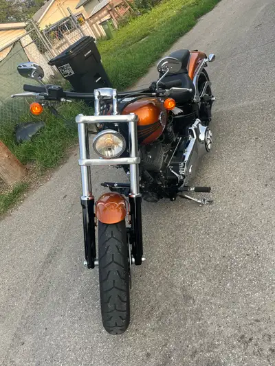 Mint original condition, low mile Harley Davidson Breakout.