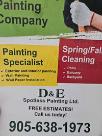 D&E Spotless Painting Ltd.