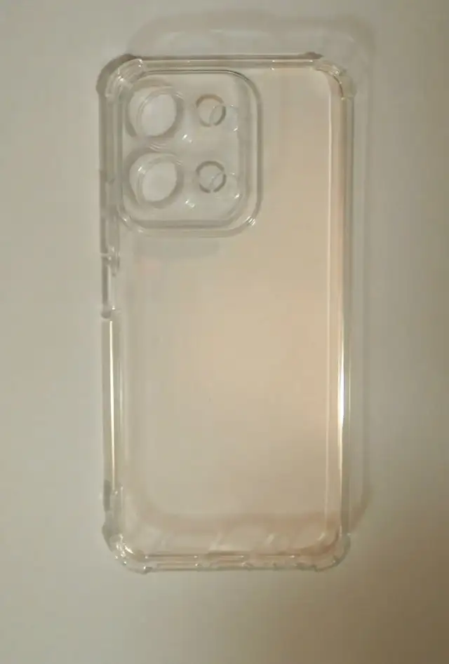 Soft Rubber Clear Case for Xiaomi Redmi 15C (4G) Cellphone in Cell Phone Accessories in Oshawa / Durham Region - Image 2