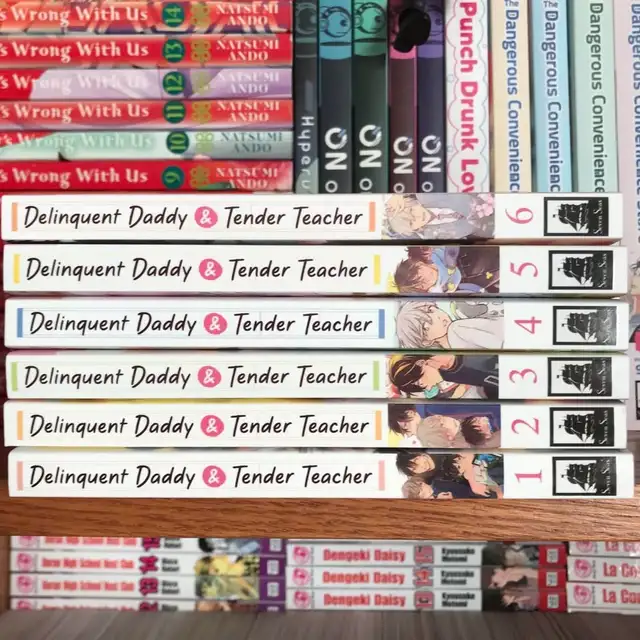 Deliquent Daddy & Tender Teacher BL Manga COMPLETE SET (6 Vol's) in Comics & Graphic Novels in Kingston - Image 3