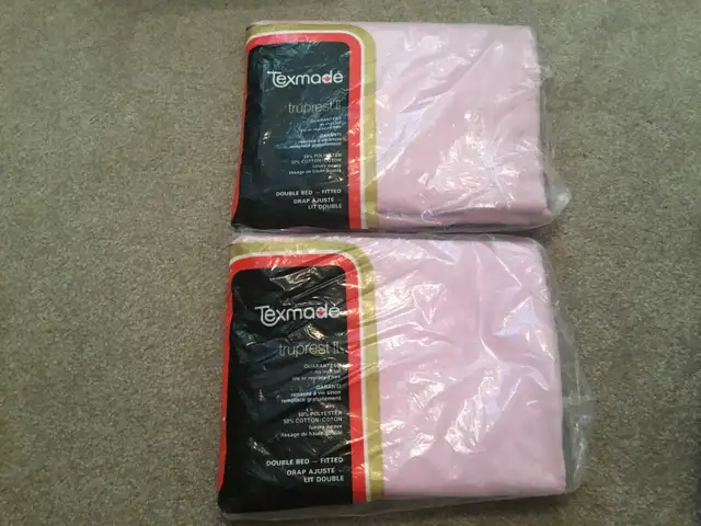 Texmade Double Bed Fitted Sheet in Bedding in City of Toronto - Image 2