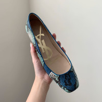 AUTHENTIC YSL SNAKESKIN FLATS