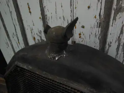"Antique 1920's Chrysler Brass Radiator & Shell, View more