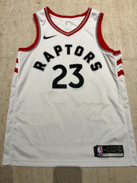 Scottie Barnes Toronto Raptors Authentic City Diamond Jersey Size 44 Medium  New