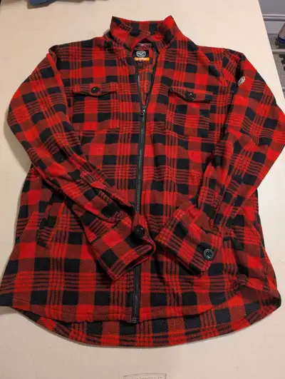 Flannel Jacket men's medium, View more