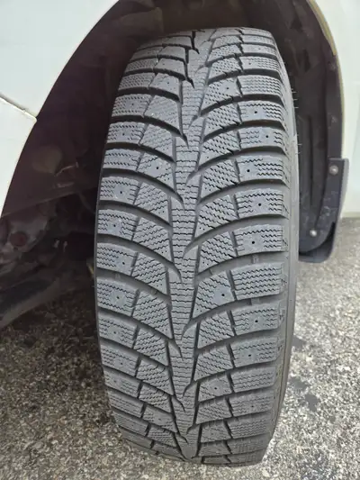 Hi, I am selling a complete set of 4 winter tires with rims. They were used for only one season and...