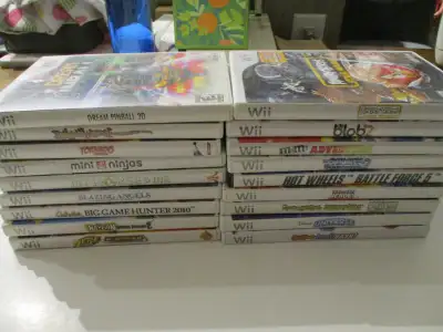 Another Lot of Nintendo Wii games, all in Very Good Condition! A few are missing Manuals. Nerf: N-St...