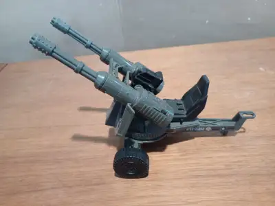 GI Joe Whirlwind toy 1983 Complete with all accessories. Nothing is broken. The stickers are in good...