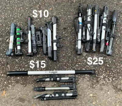 Floor & compact pumps, BMX pegs, saddle covers, helmets, bells, View more