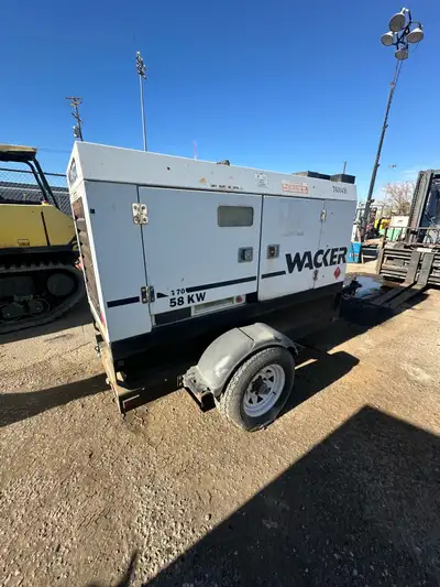 2007 Wacker G70 Towable Diesel Generator 120/240 - 208 - 480 V, View more