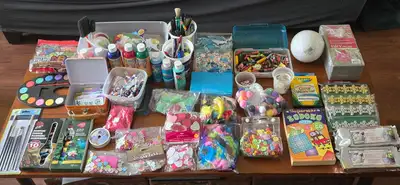 Large Lot of Kids Arts & Crafts Items For Sale, View more