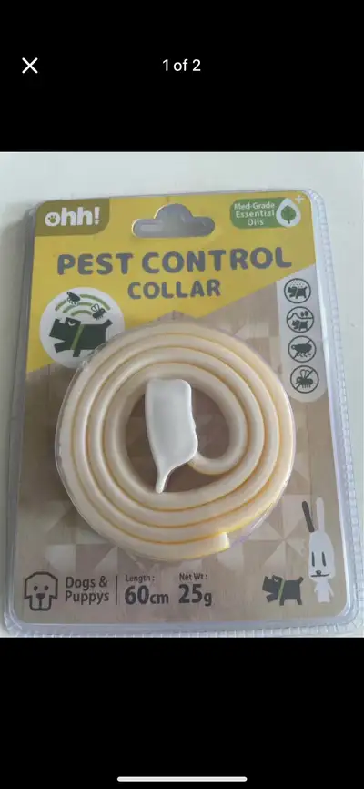 Ohh! Pest control collar for dogs and puppys, View more