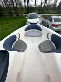2001 Seadoo Challenger 20ft 8 person Boat c/w Trailer