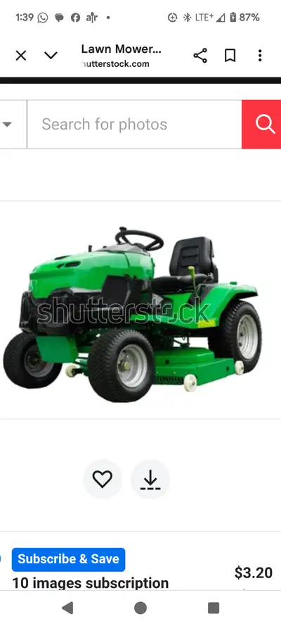 Lawn mower repairs!, View more
