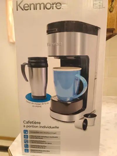 Brand New Kenmore Single Coffee Machine, View more