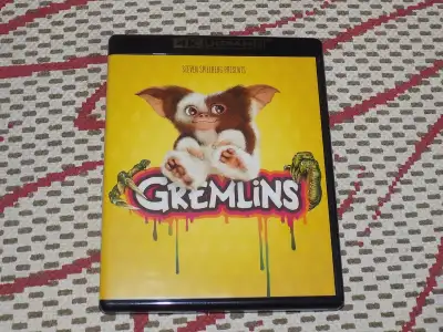 GREMLINS 4K ULTRA HD AND BLU-RAY, EXCELLENT CONDITION, View more