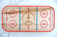 Custom Hockey Rink Crib Board | Pine Bay Market