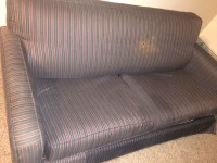 Vintage couch / sofa bed Text 780-446-1122 with an offer.