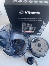 Vitamix-12-Cup Food Processor Attachment with SELF-DETECT 