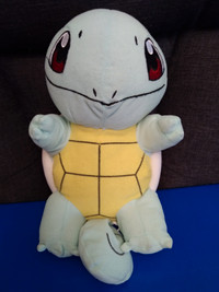 Pokemon squirtle plush stuffed toy in very good condition 