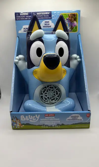 Bluey Musical Bubble Machine, View more