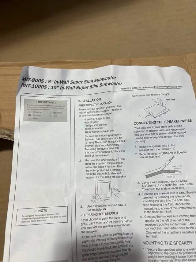 MIT-800S Subwoofer in Speakers in Markham / York Region - Image 4