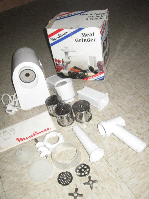 Moulinex Electric Meat Grinder Made in France, used for sale  