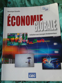 Economie globale Initiation aux concepts fondamentaux V.GOSSELIN