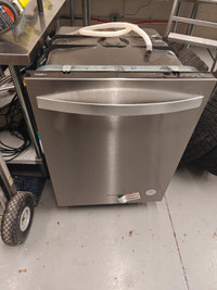 Whirlpool 24" dishwasher stainless steel