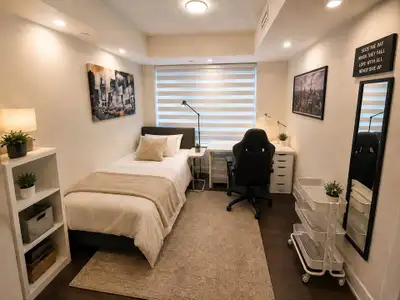 Available starting June 1st. I am the owner of a 2-bedroom condo in North York and looking for a res...