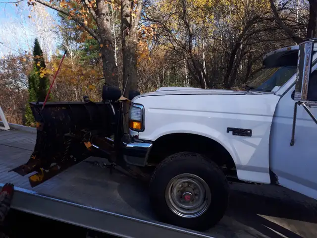 1994 Ford F350 Diesel 4x4 Plow Truck