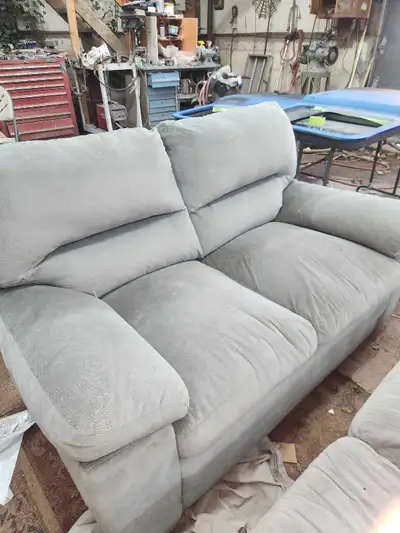 Couch and loveseat, View more